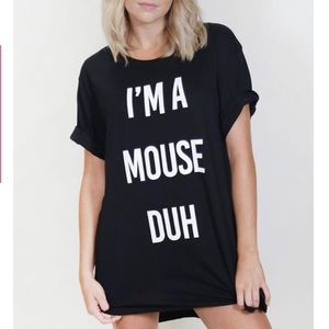 Betches Oversized T-shirt Dress